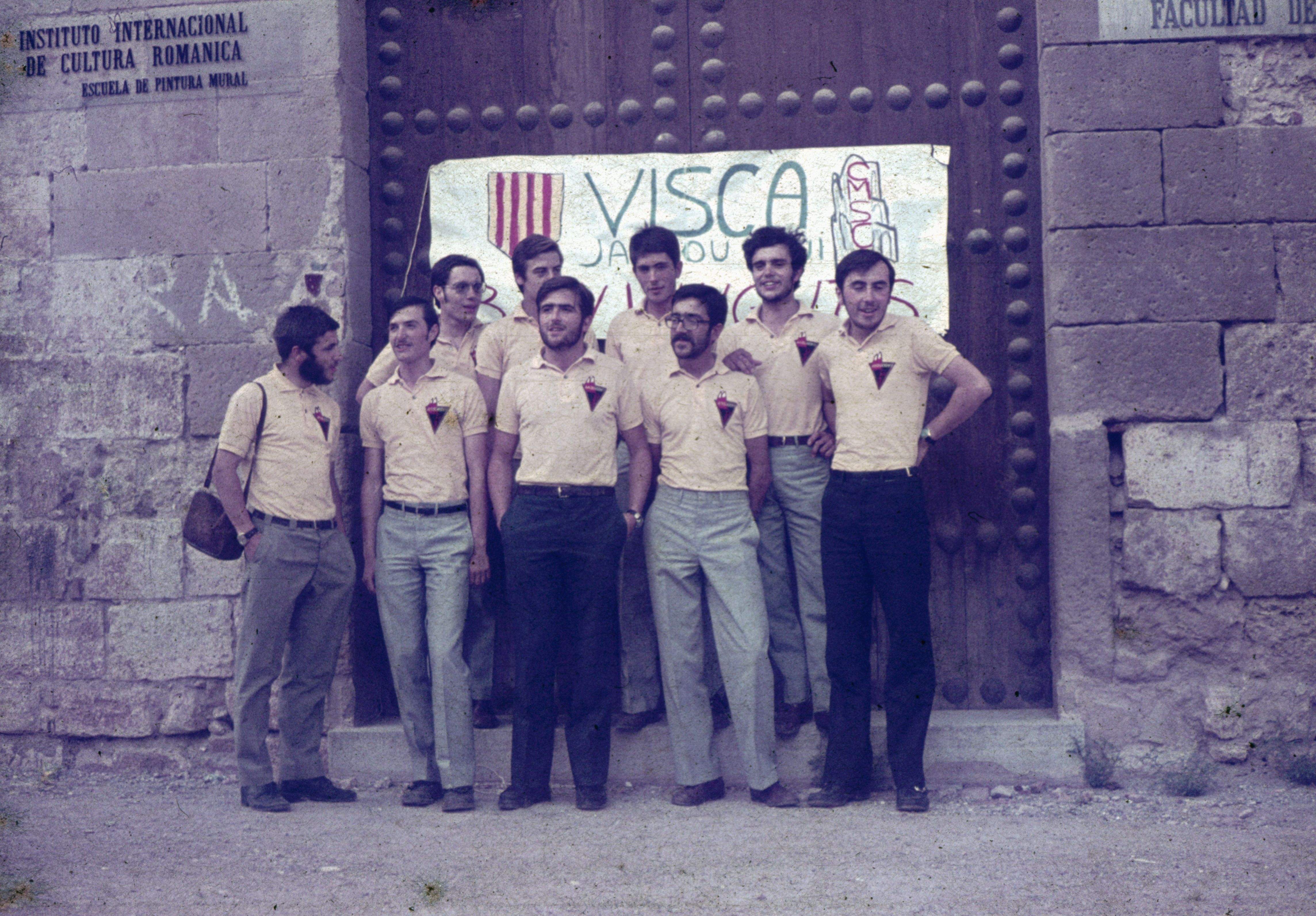 foto de grup a la tornada a Sant Cugat