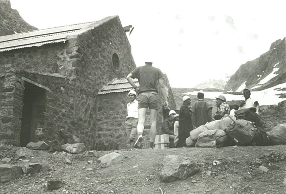 Refugi Neltner a 3.207m d’alçada, al peu del Toubkal, i que va ser el camp base de totes les sortides