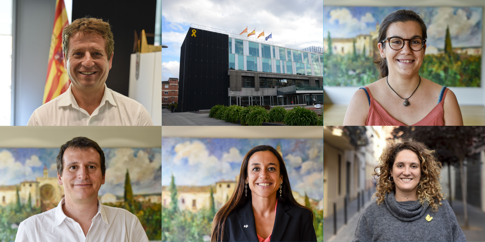 Pere Soler, Esther Madrona, Francesc Duch, Elena Vila i Núria Gibert seran els alcaldes accidentals.