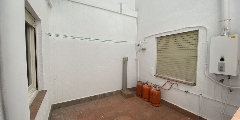 Pati interior del pis de la zona de Torreblanca de la immobiliària ORGAN. FOTO: Cedida