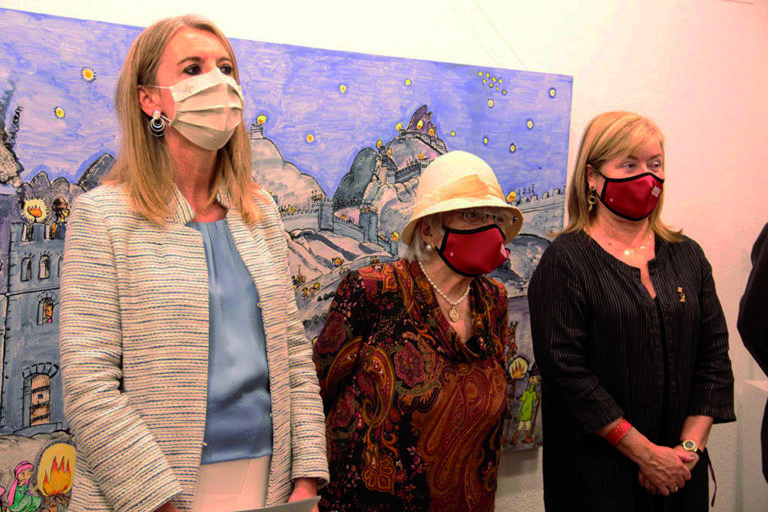 35è aniversari Una exposició de Pilarín Bayés ha servit per celebrar el 35è aniversari de la Rusiñol. FOTO: Cedida