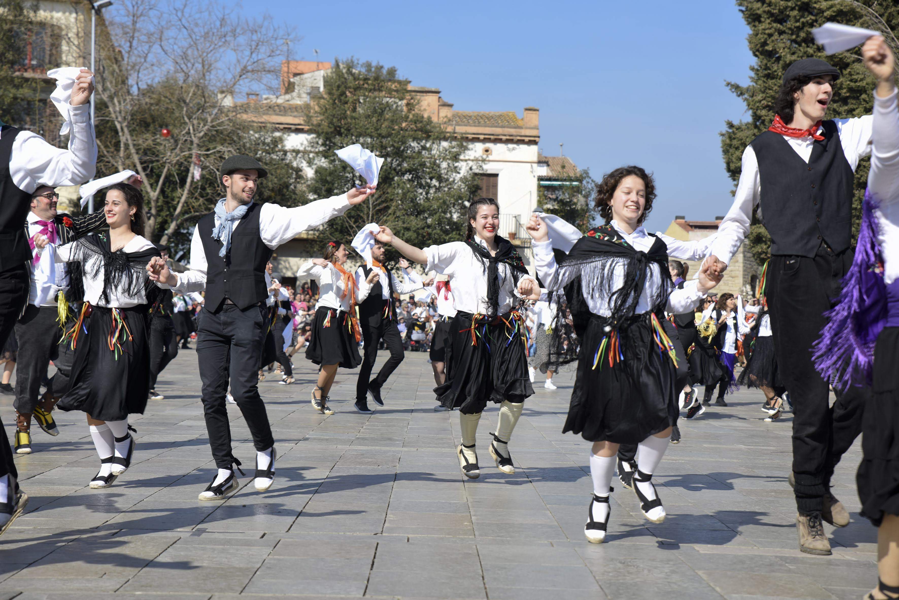 Ball de Gitanes a Sant Cugat. FOTO: Arxiu