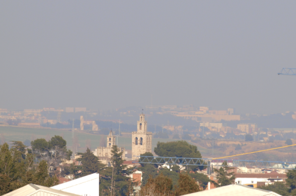 Contaminació a Sant Cugat FOTO: Artur Ribera