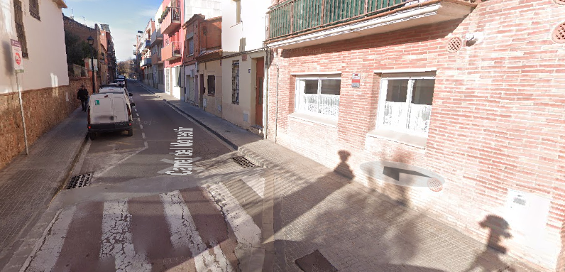 El carrer del Monestir. FOTO: Google Maps