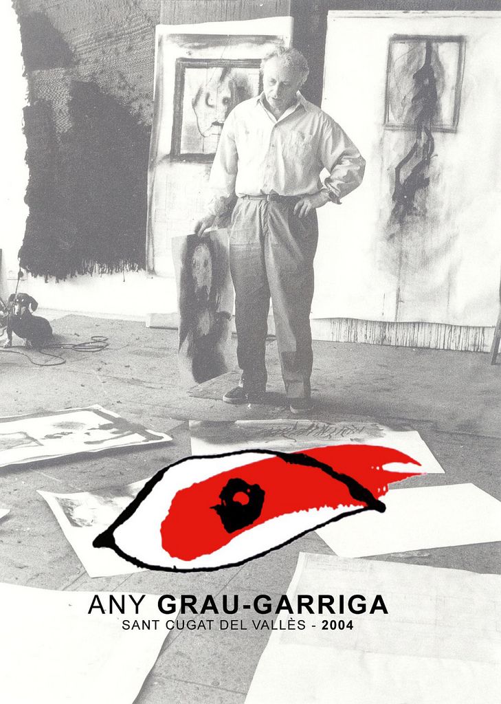 Cartell de l'Any Grau-Garriga a Sant Cugat del Vallès (2004)