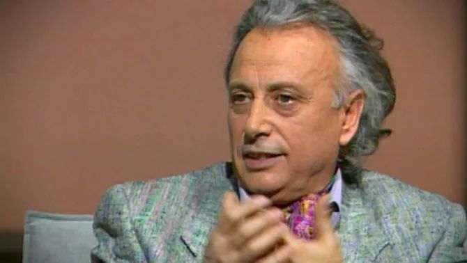 Grau-Garriga al programa "Identitats" de TV3 amb Josep Maria Espinàs, l'any 1986