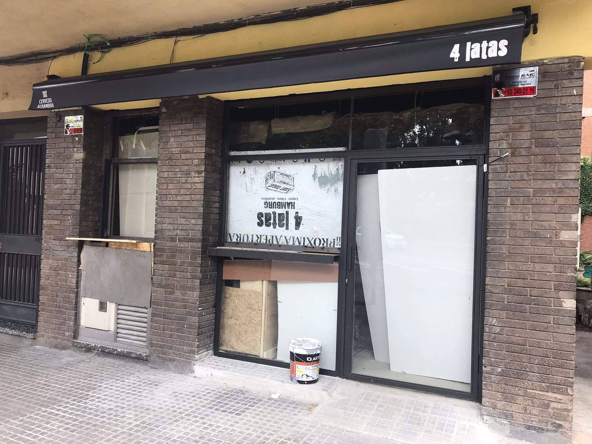 El nou local 4 Latas està enllestint les obres. FOTO: TOT Sant Cugat