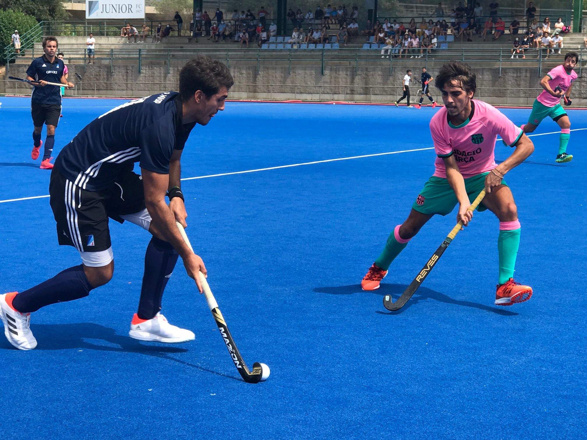 El Junior FC jugarà un any més a la Divisió d'Honor. FOTO: Nielo Ballart