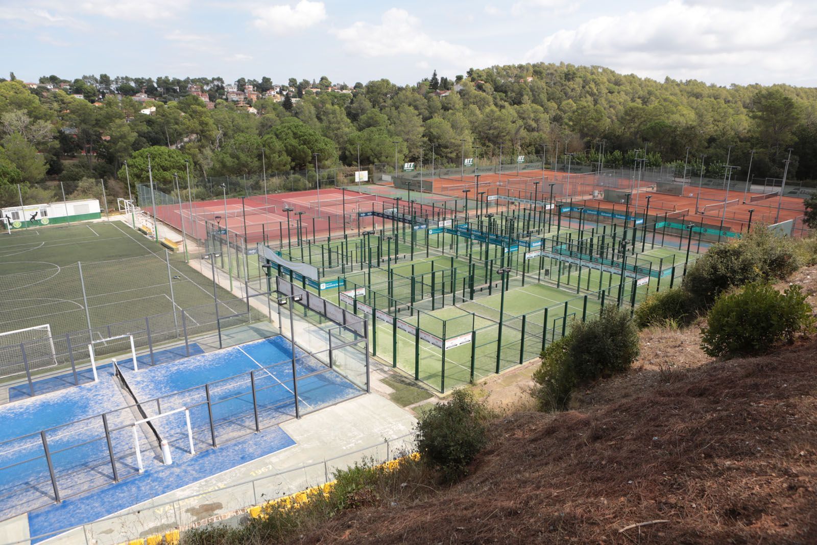 Instal·lacions del Club Esportiu Valldoreix. FOTO: Arxiu