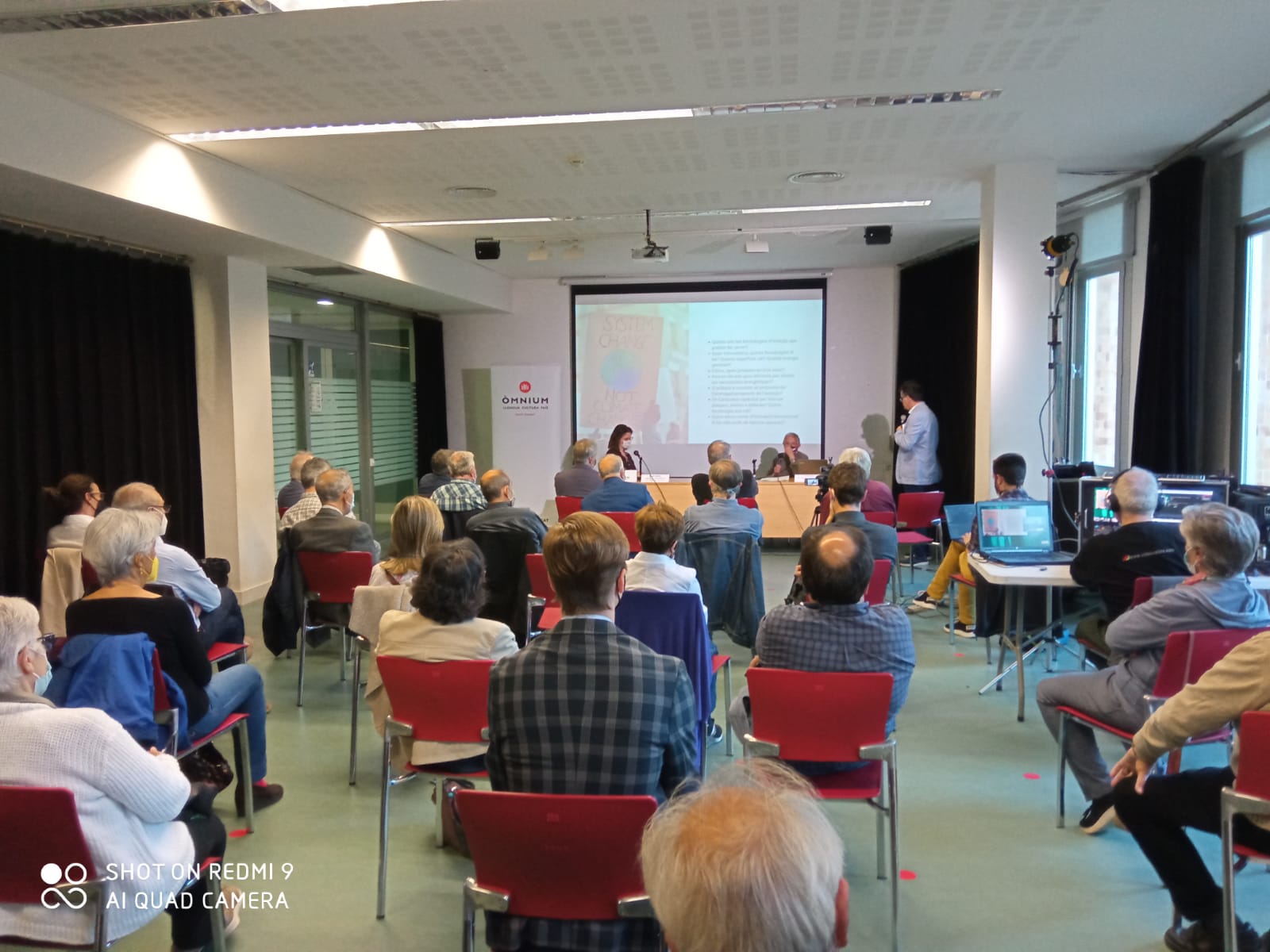 Una de les jornades de 'Construïm País', d¡Òmnium Cultural Sant Cugat. FOTO: Arxiu