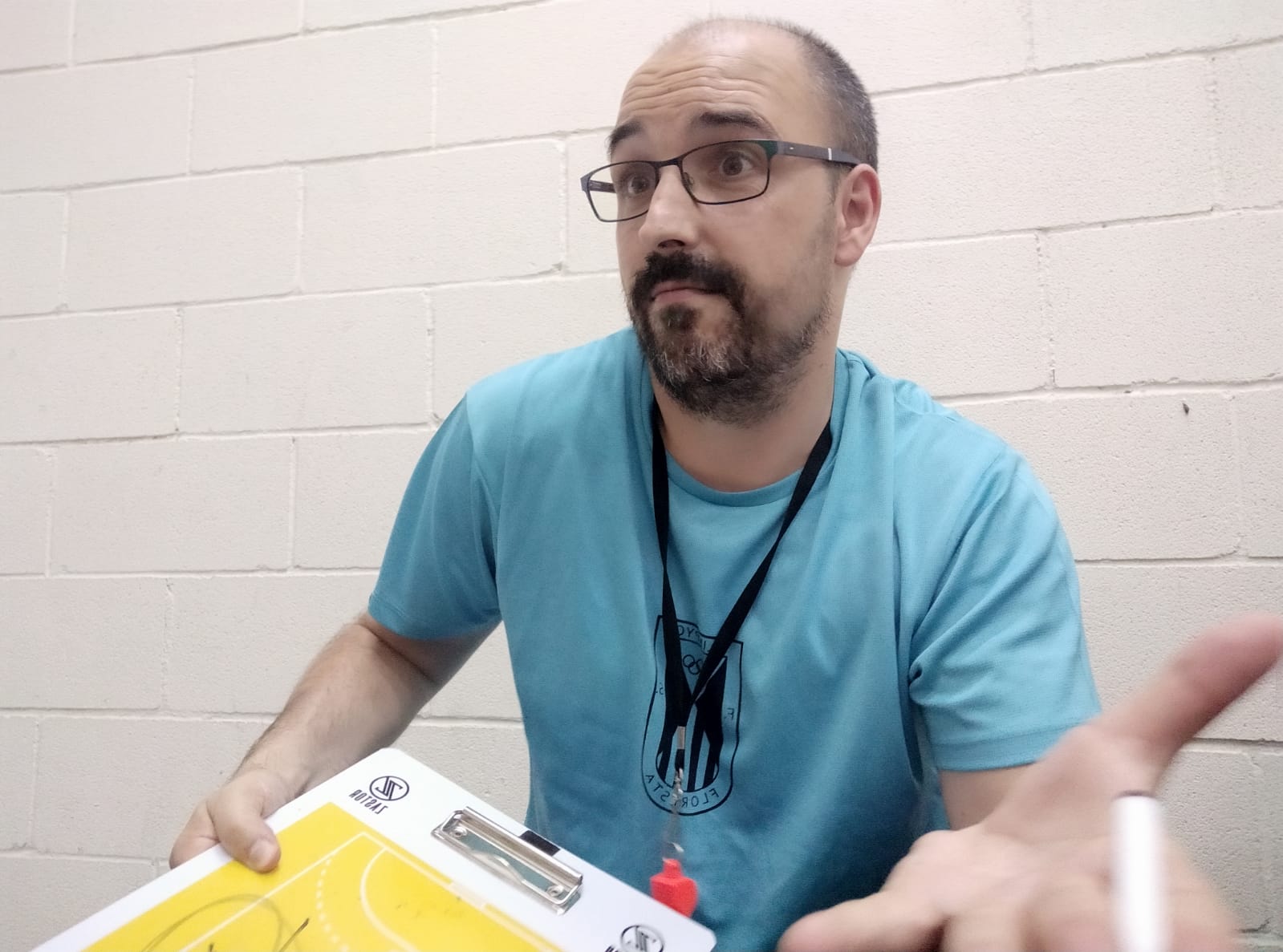 Oriol Julià, director esportiu de l'Olimpyc Floresta FS, entrenarà al primer equip femení. FOTO: Cedida