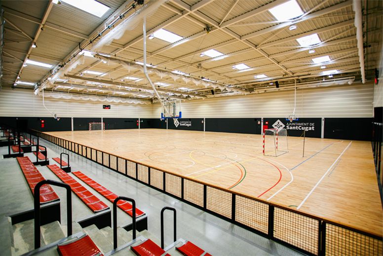 La ZEM La Guinardera, el darrer equipament esportiu de Sant Cugat, data del 2017. FOTO: Cedida