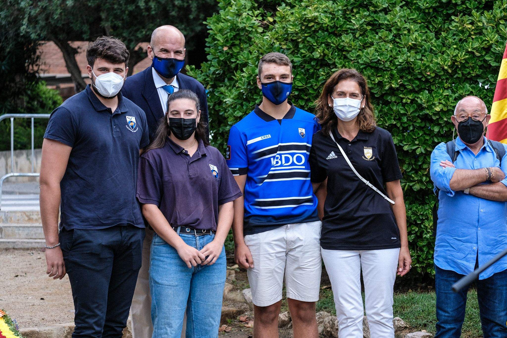 L'ofrena floral de les entitats i partits polítics durant la Diada Nacional de Catalunya. FOTO: Ale Gómez