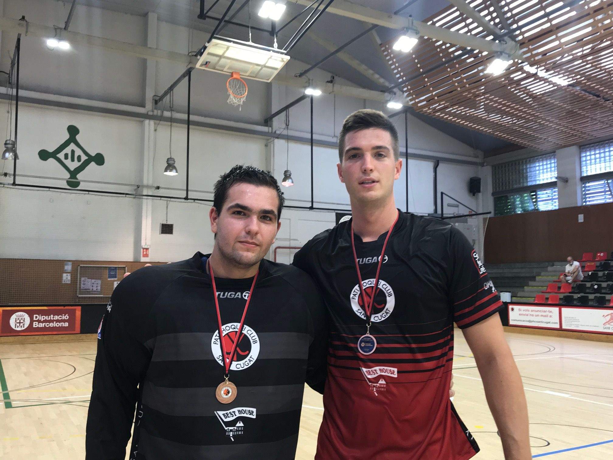 Jordi Pons (esquerra) i Xavi Serrallonga (dreta), convocats amb Catalunya. FOTO: Nielo Ballart