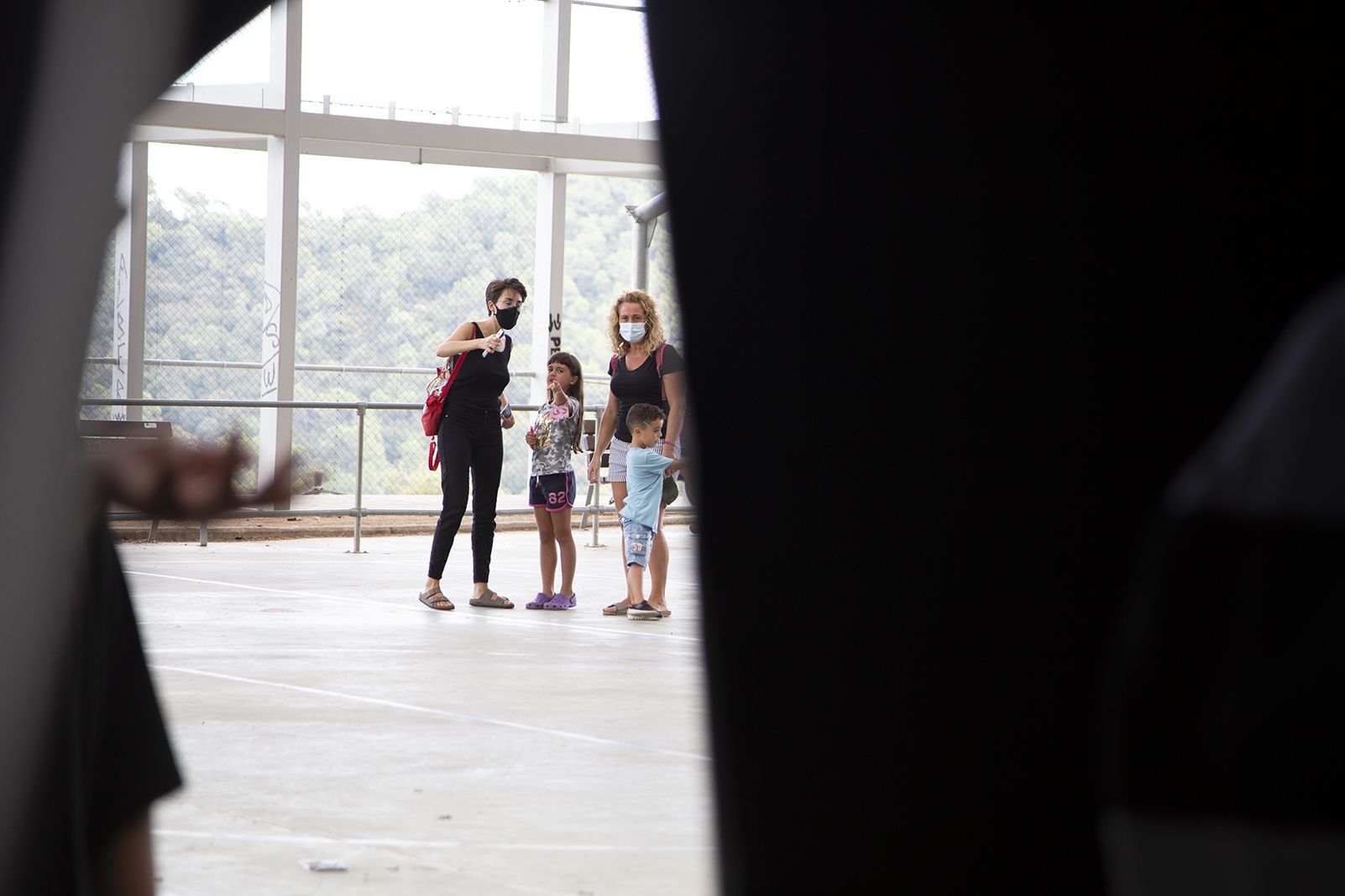 Realitat virtual a la Festa Major de Les Planes. FOTO: Anna Bassa