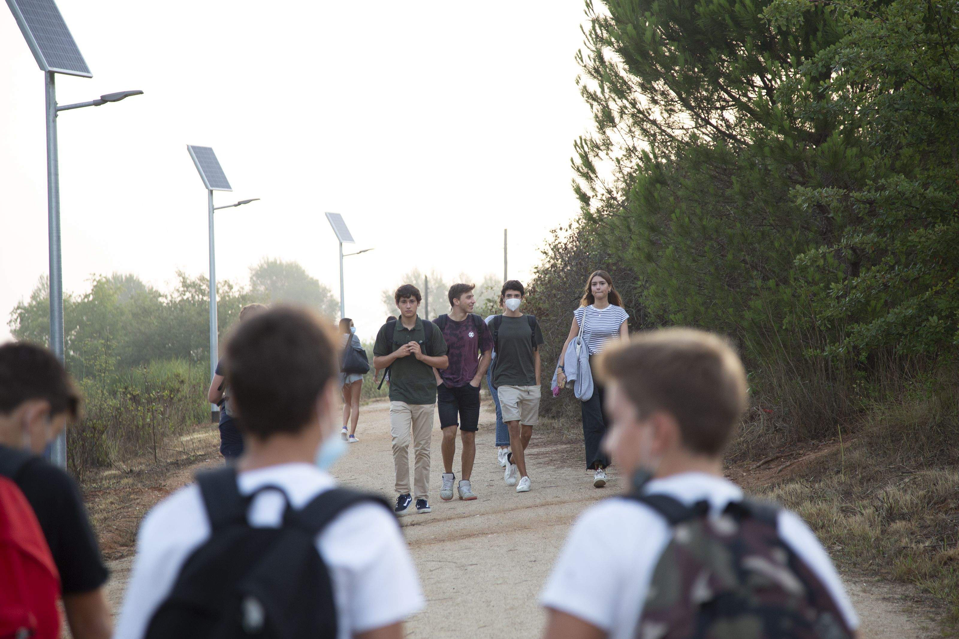 Primer dia d'escola a l'Avenç. Foto: Anna Bassa