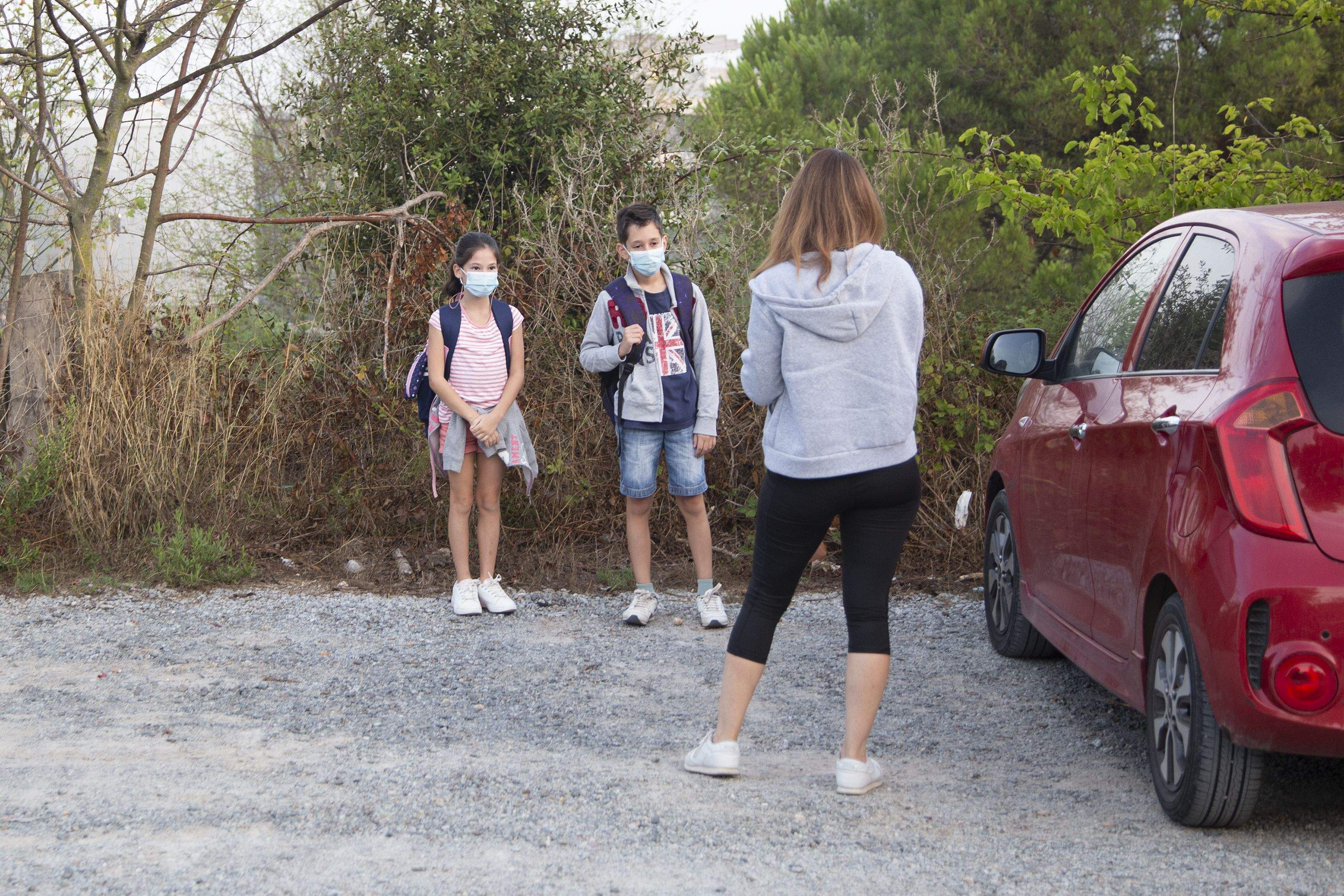 Primer dia d'escola a l'Avenç. Foto: Anna Bassa