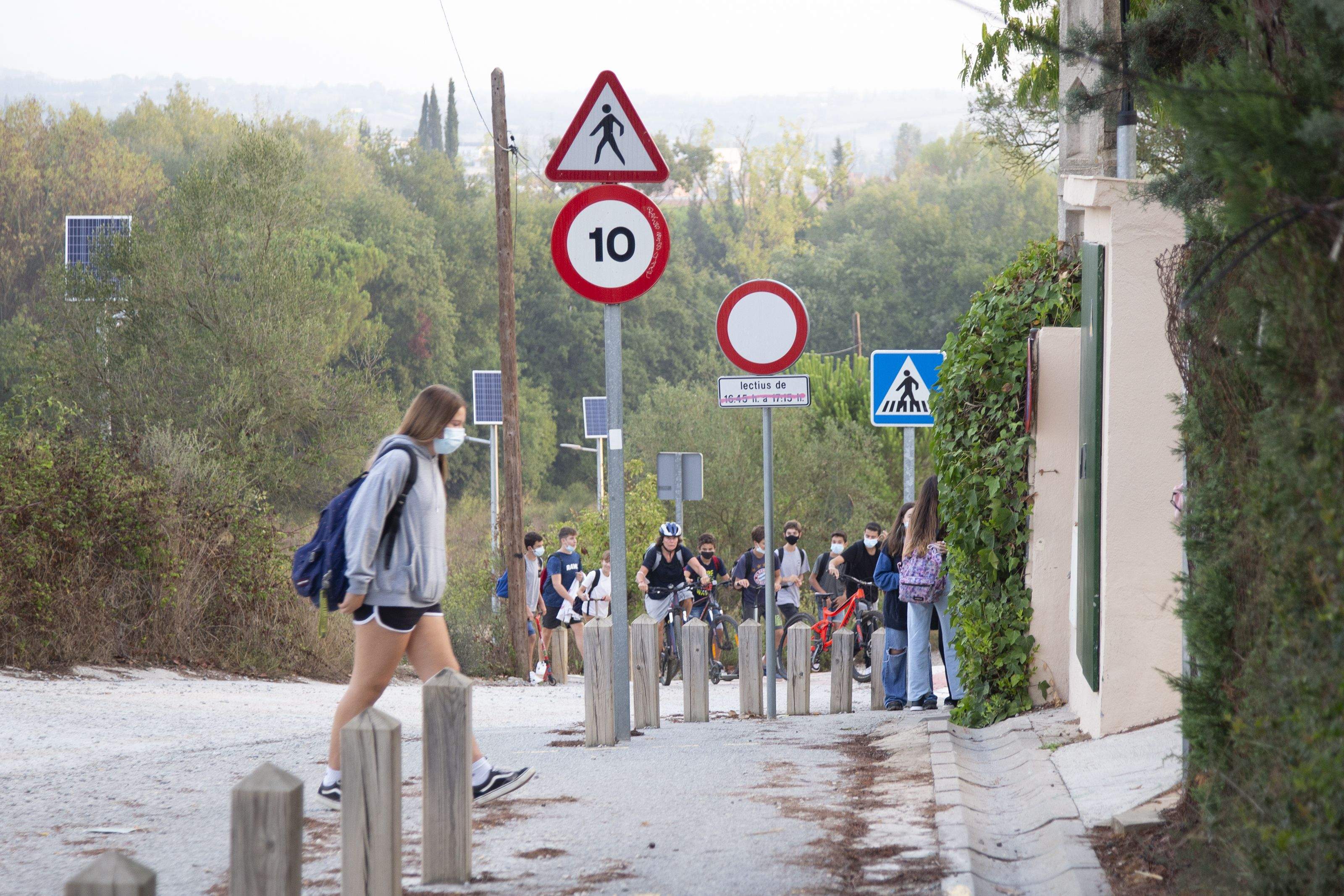 Primer dia d'escola a l'Avenç. Foto: Anna Bassa