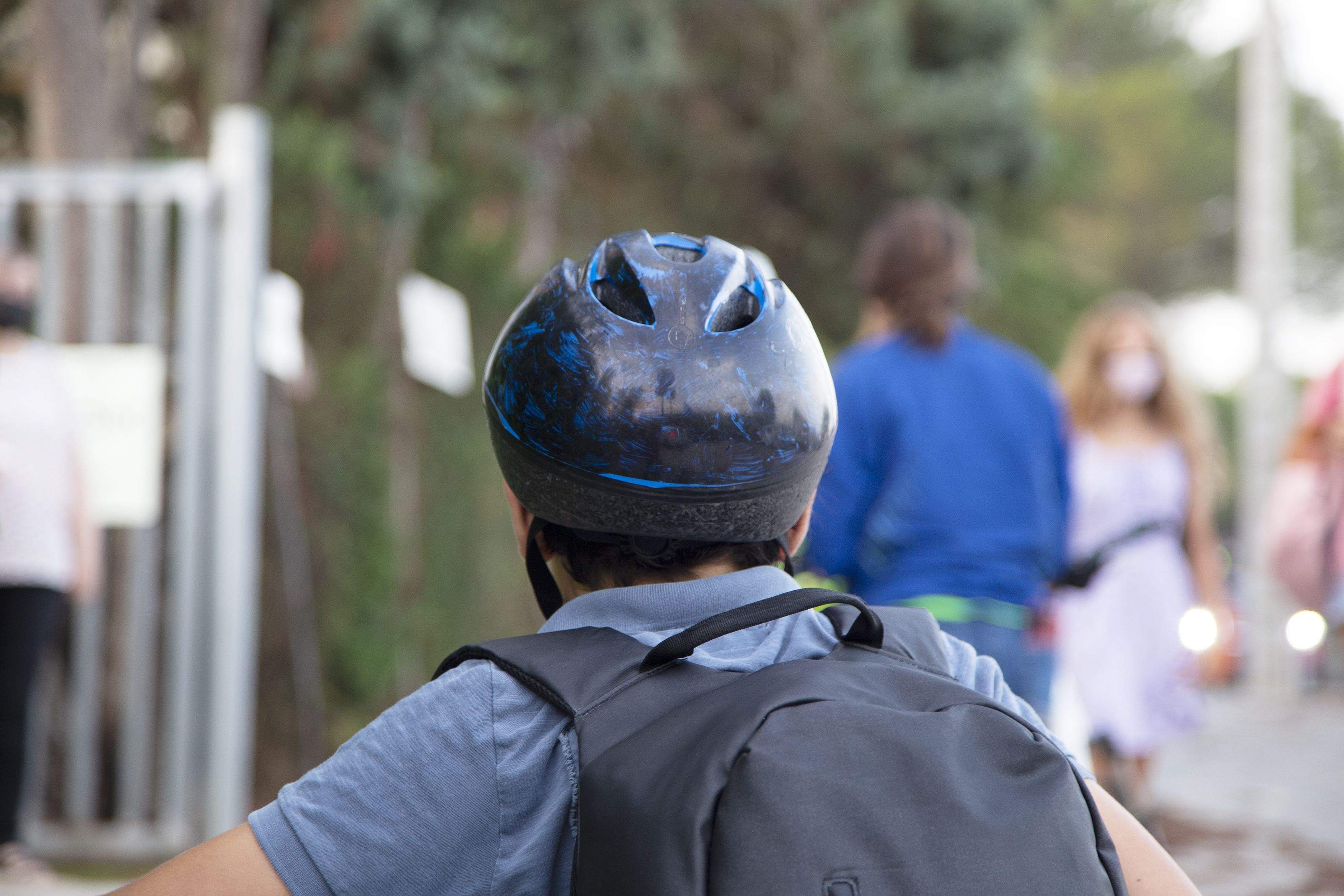 Primer dia d'escola a l'Avenç. Foto: Anna Bassa