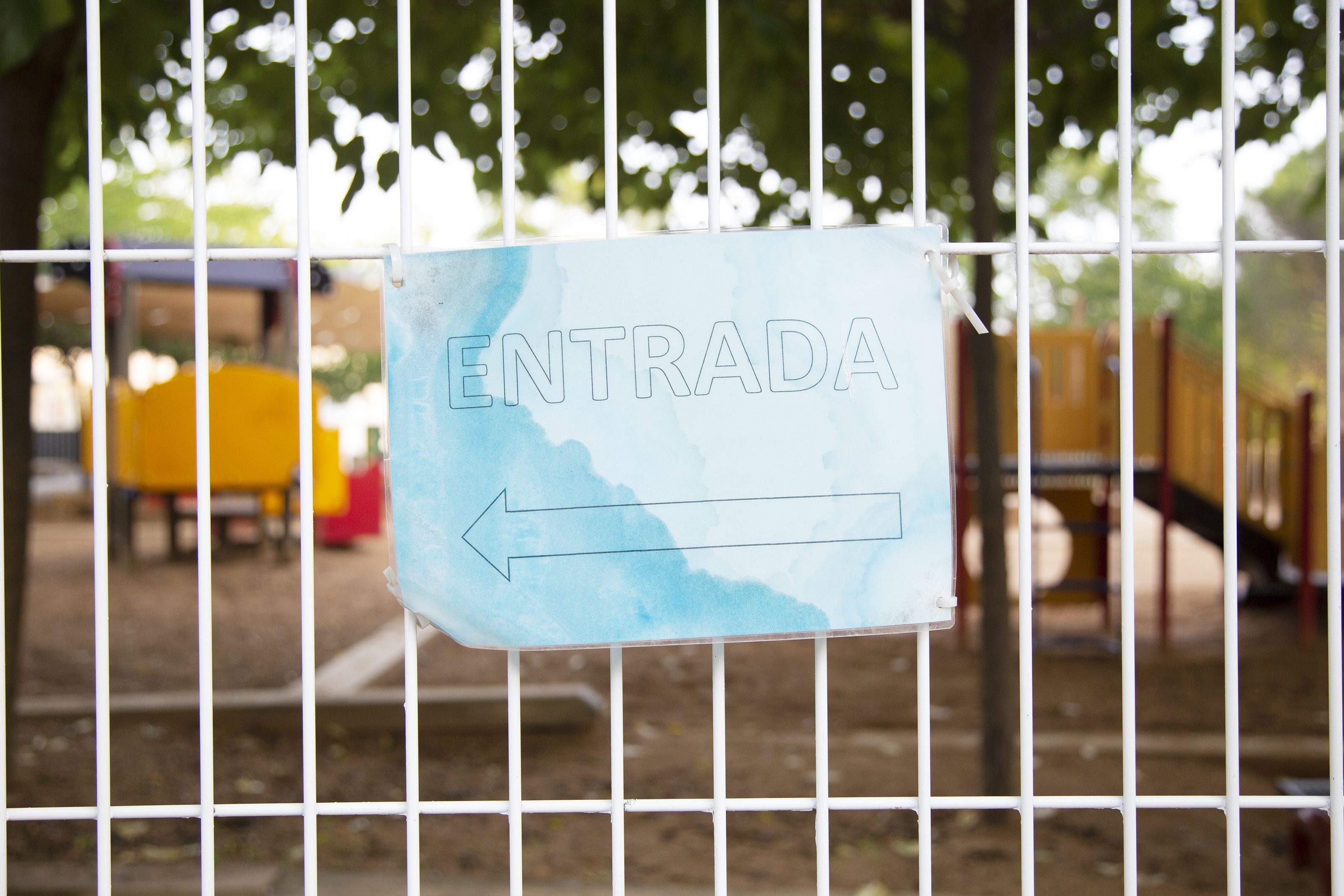 Primer dia d'escola al CEIP Pi d'en Xandri. Foto: Anna Bassa