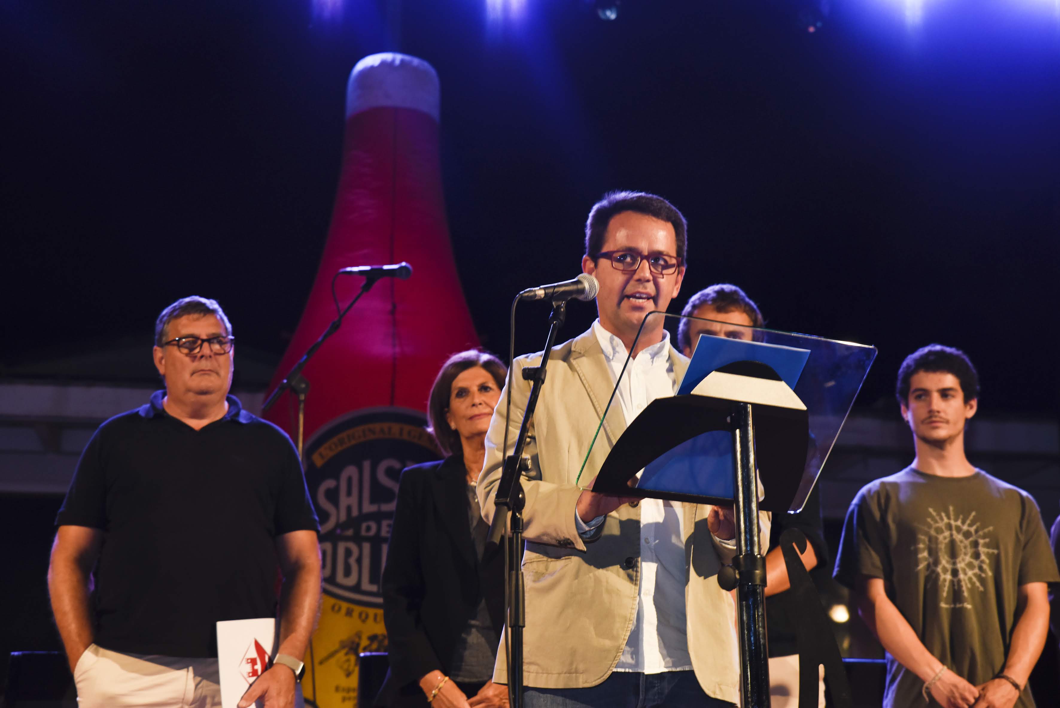 Pregó d'una edició anterior de la Festa Major de Valldoreix. FOTO: Bernat Millet