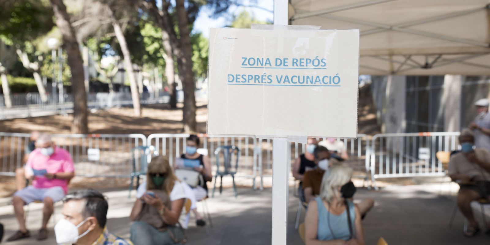 Vacunació al CAP de Valldoreix FOTO: Bernat Millet