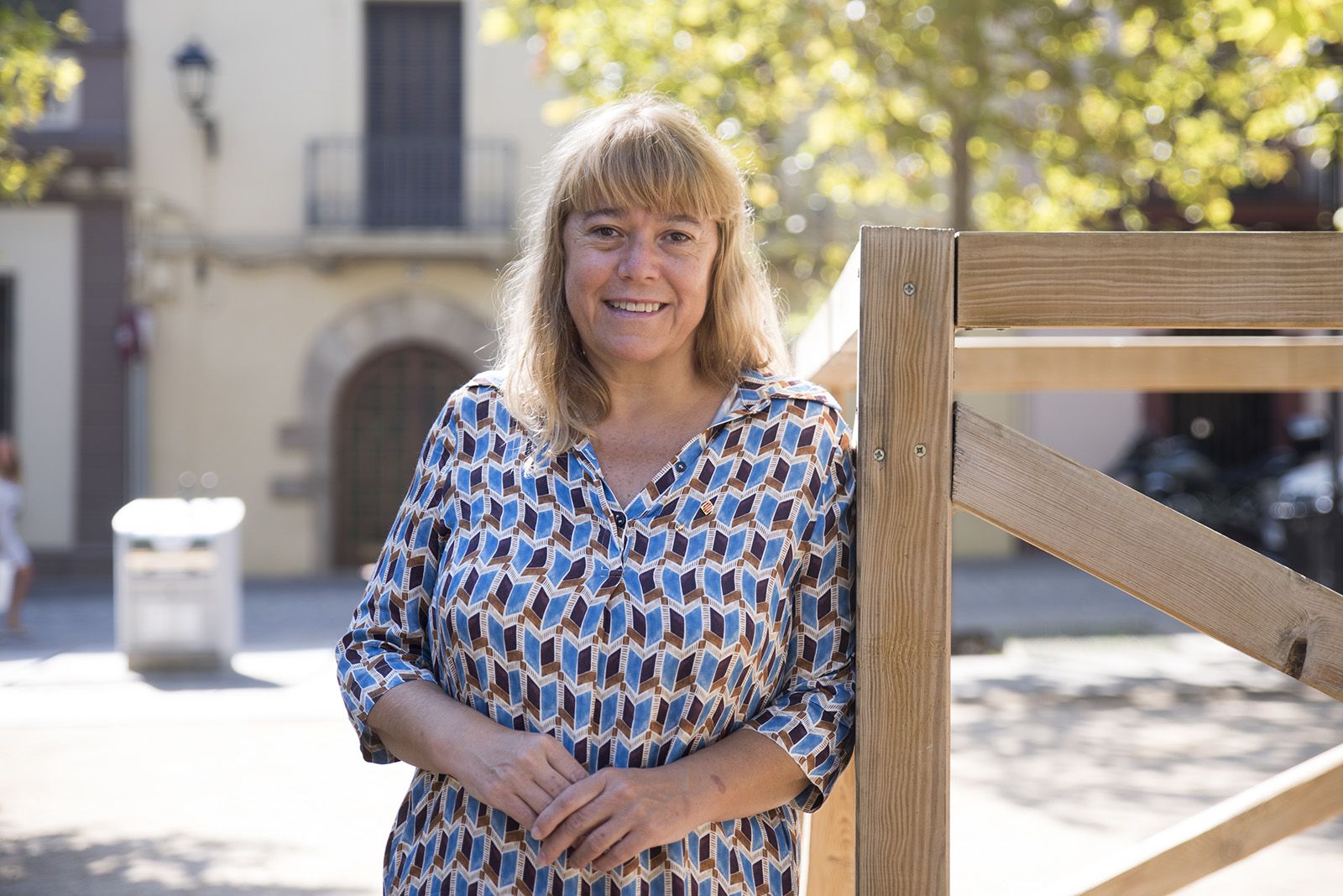 L'exconsellera de Cultura, Natàlia Garriga FOTO: Bernat Millet (TOT Sant Cugat)
