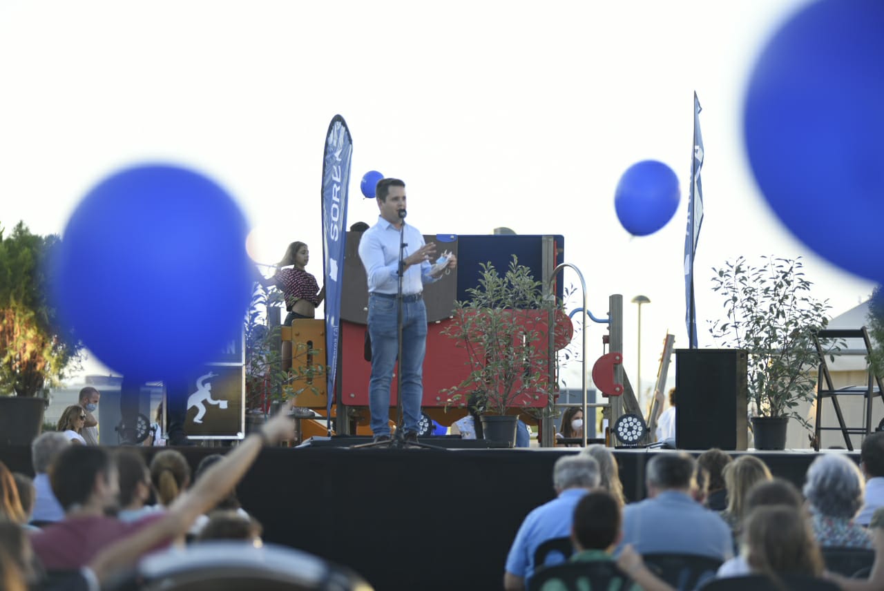 El pregó de la Festa Major de Volpelleres. FOTO: Bernat Millet
