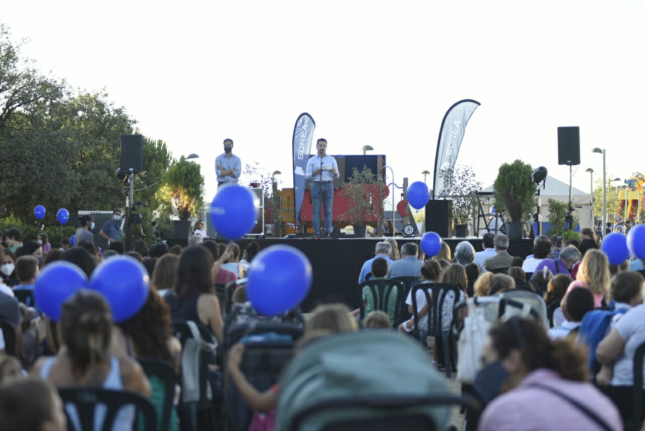 El pregó de la Festa Major de Volpelleres. FOTO: Bernat Millet
