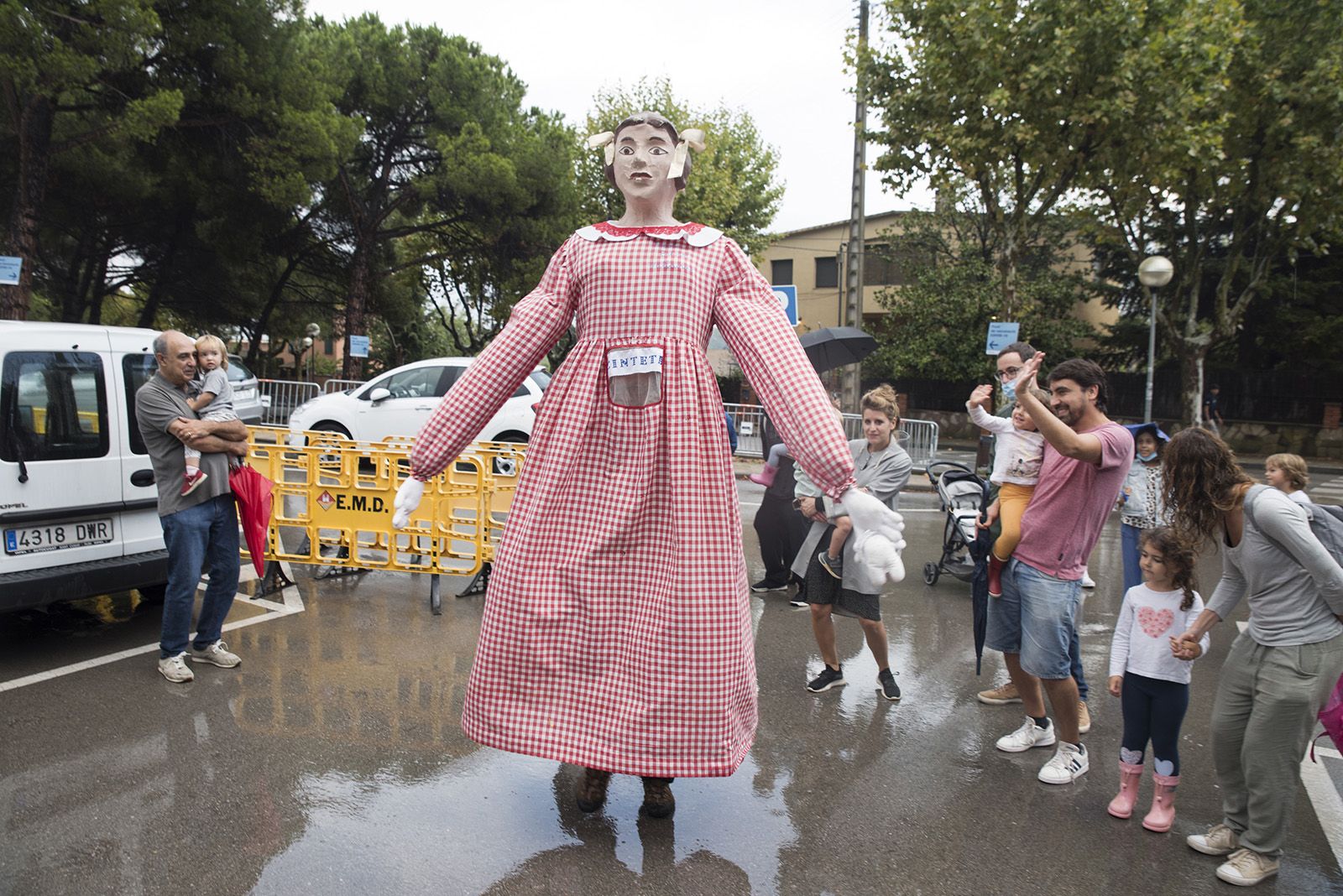 Plantada de gegants. Foto: Bernat Millet.