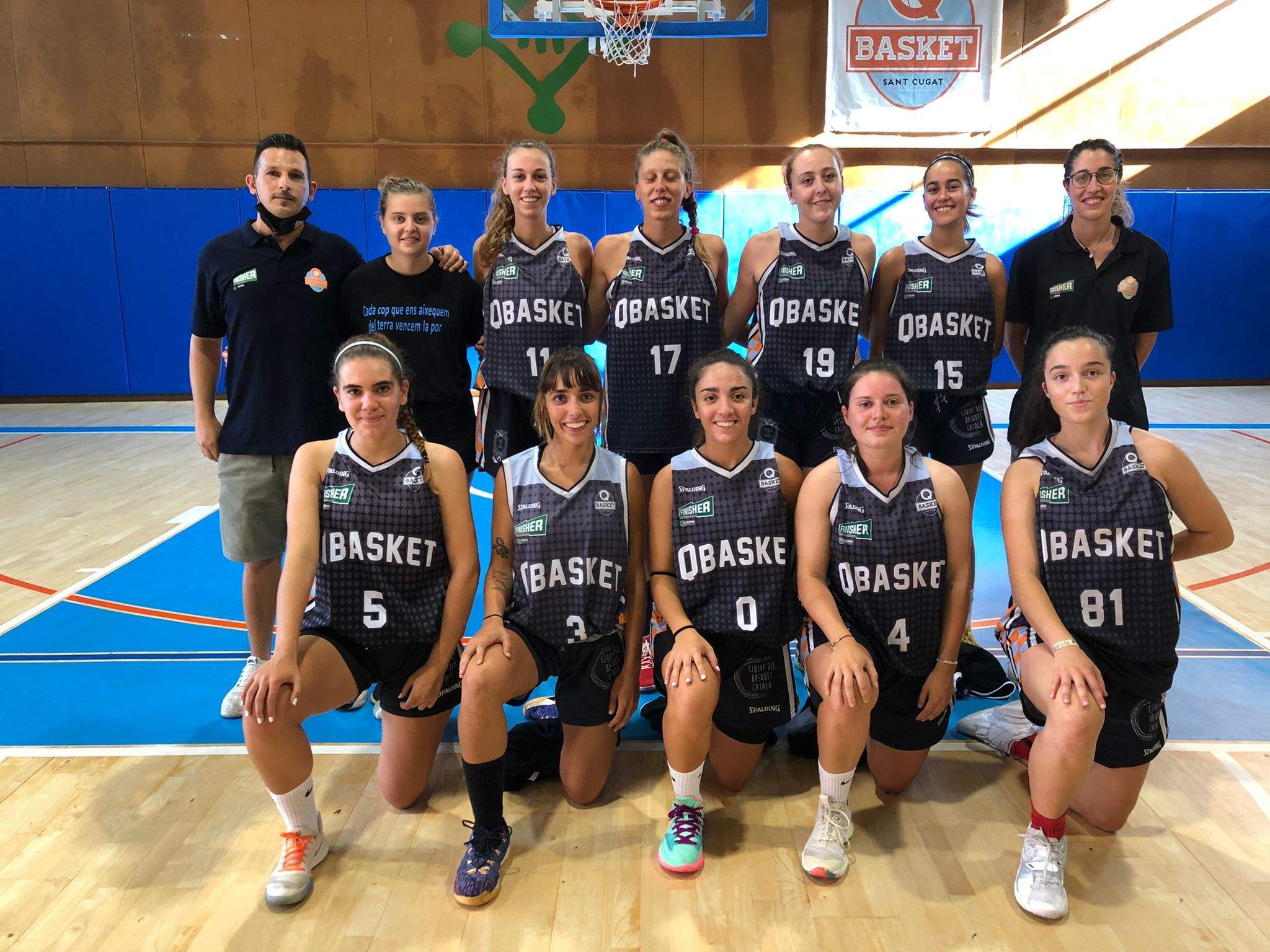 El Qbasket Sant Cugat debuta a la 2a Catalana amb una victòria com a local. FOTO: Cedida