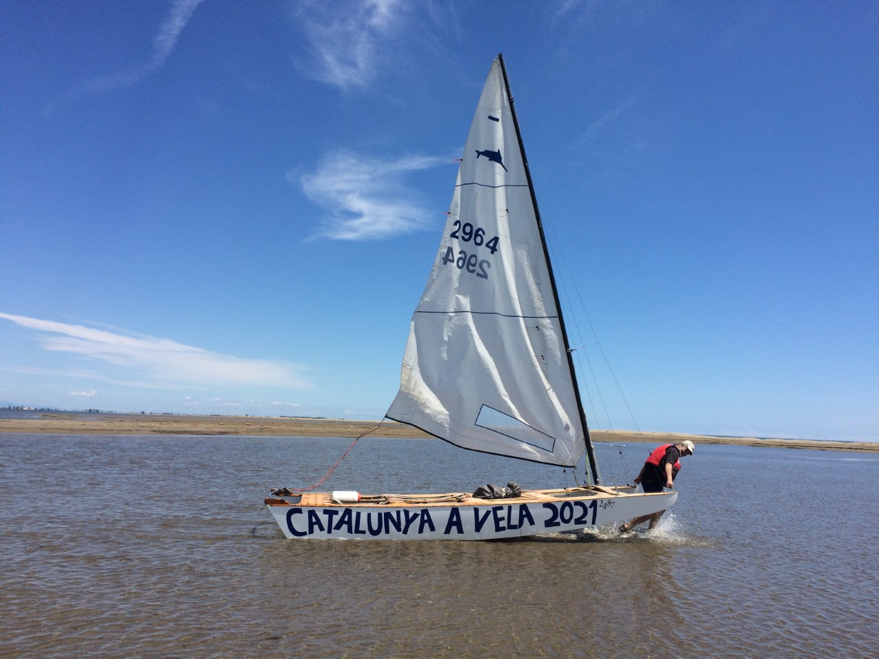 La travessa ha celebrat el centenari del patí de vela. FOTO: Daniel Romaní