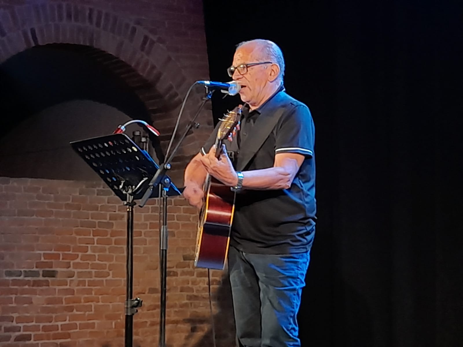 Miquel del Roig ha estat el protagonista de l'acte inaugural de Miquel del Roig. FOTO: Cristina Cabasés