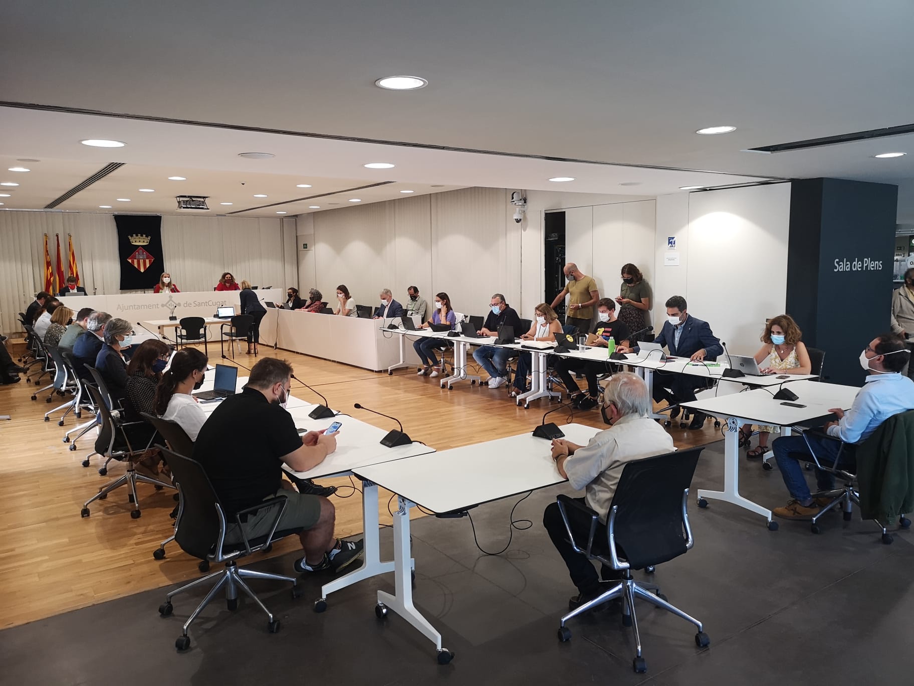 Aquest dilluns s'ha celebrat un ple extraordinari FOTO: Cedida