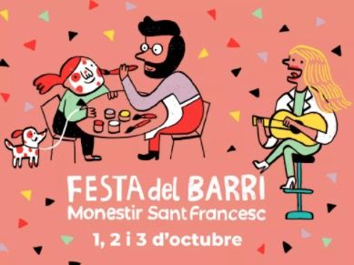 Cartell de la Festa Major de Monestir Sant Francesc 2021. FOTO: Xarxa MSF