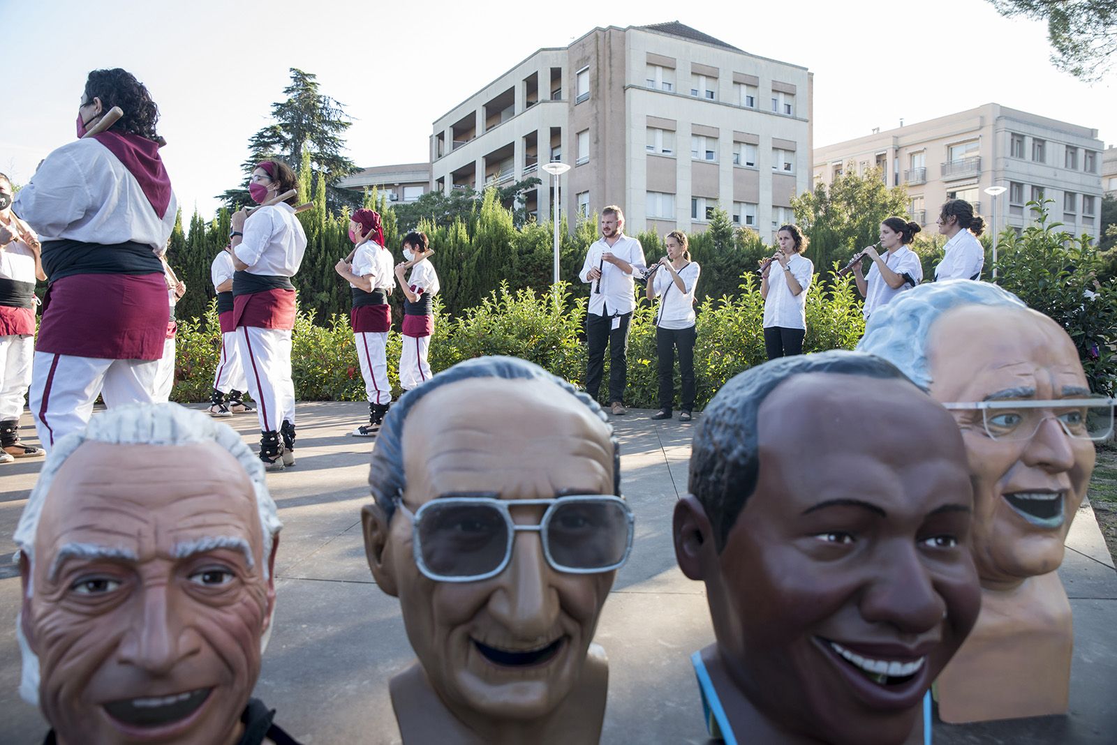 Mostra de cultura popular de la Festa Major del Monestir - Sant Francesc. Foto: Bernat Millet.