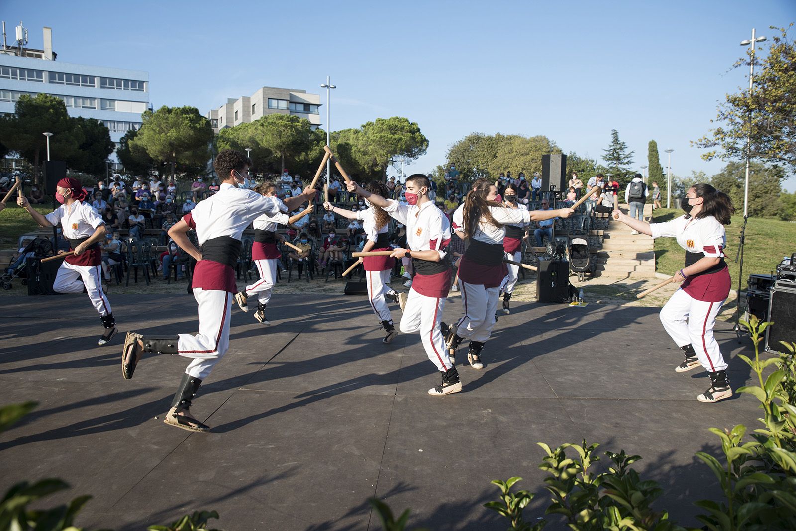 Mostra de cultura popular de la Festa Major del Monestir - Sant Francesc. Foto: Bernat Millet.