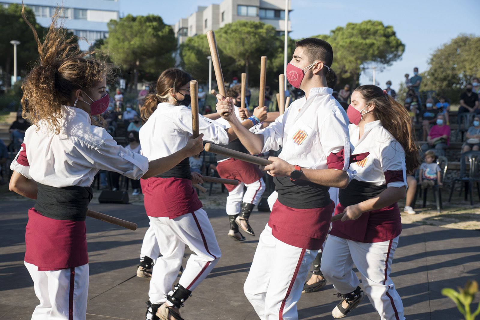 Mostra de cultura popular de la Festa Major del Monestir - Sant Francesc. Foto: Bernat Millet.
