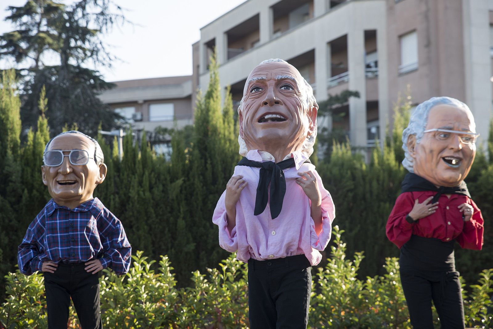 Mostra de cultura popular de la Festa Major del Monestir - Sant Francesc. Foto: Bernat Millet.