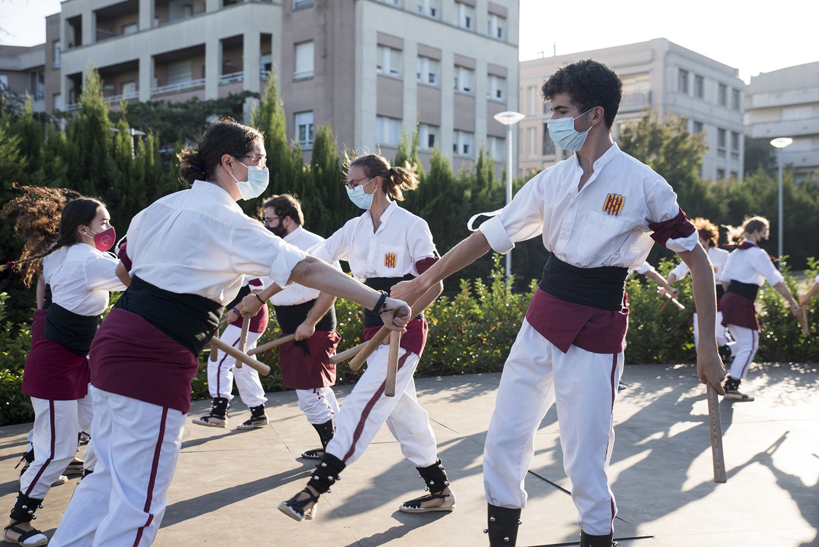 Mostra de cultura popular de la Festa Major del Monestir - Sant Francesc. Foto: Bernat Millet.