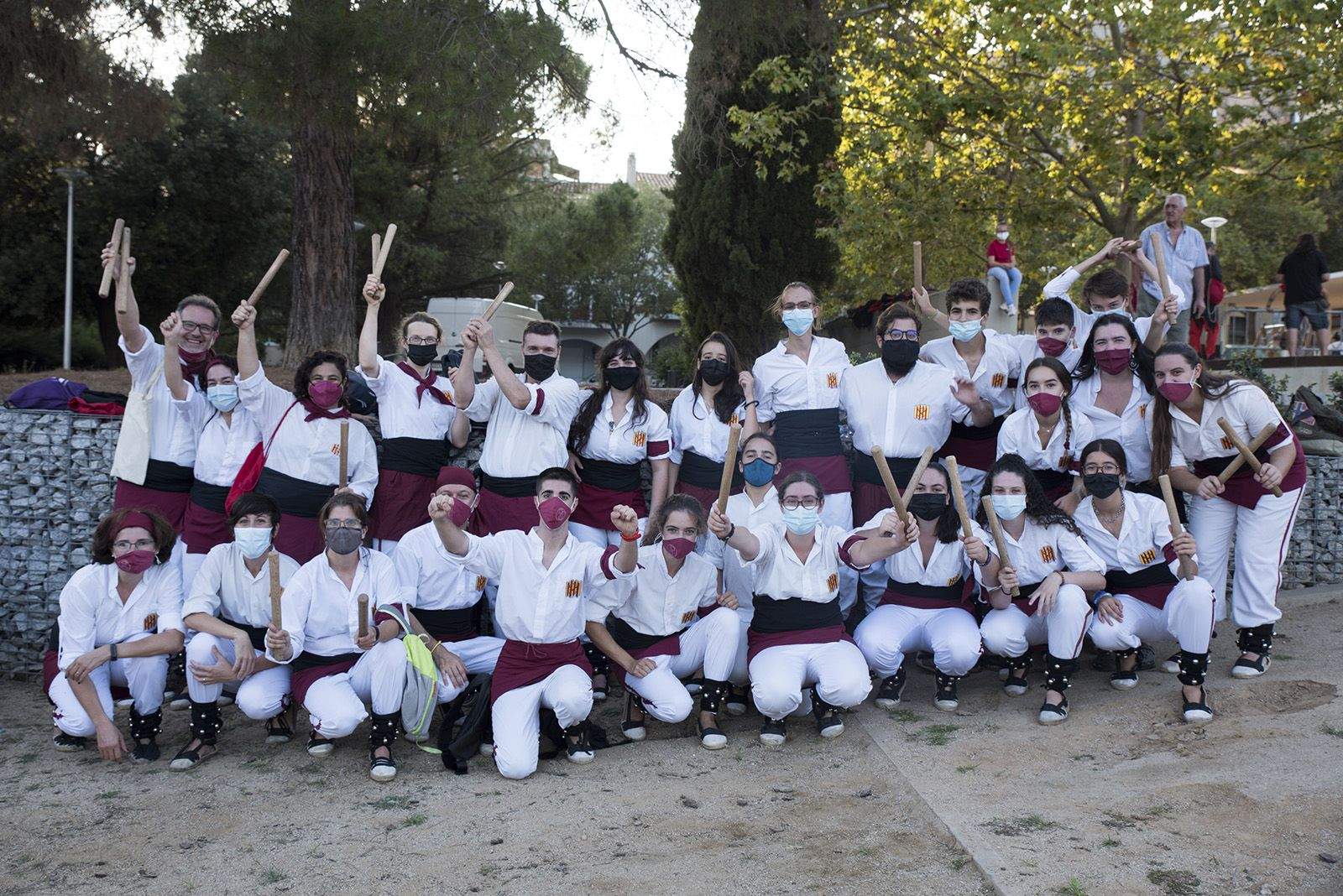 Mostra de cultura popular de la Festa Major del Monestir - Sant Francesc. Foto: Bernat Millet.