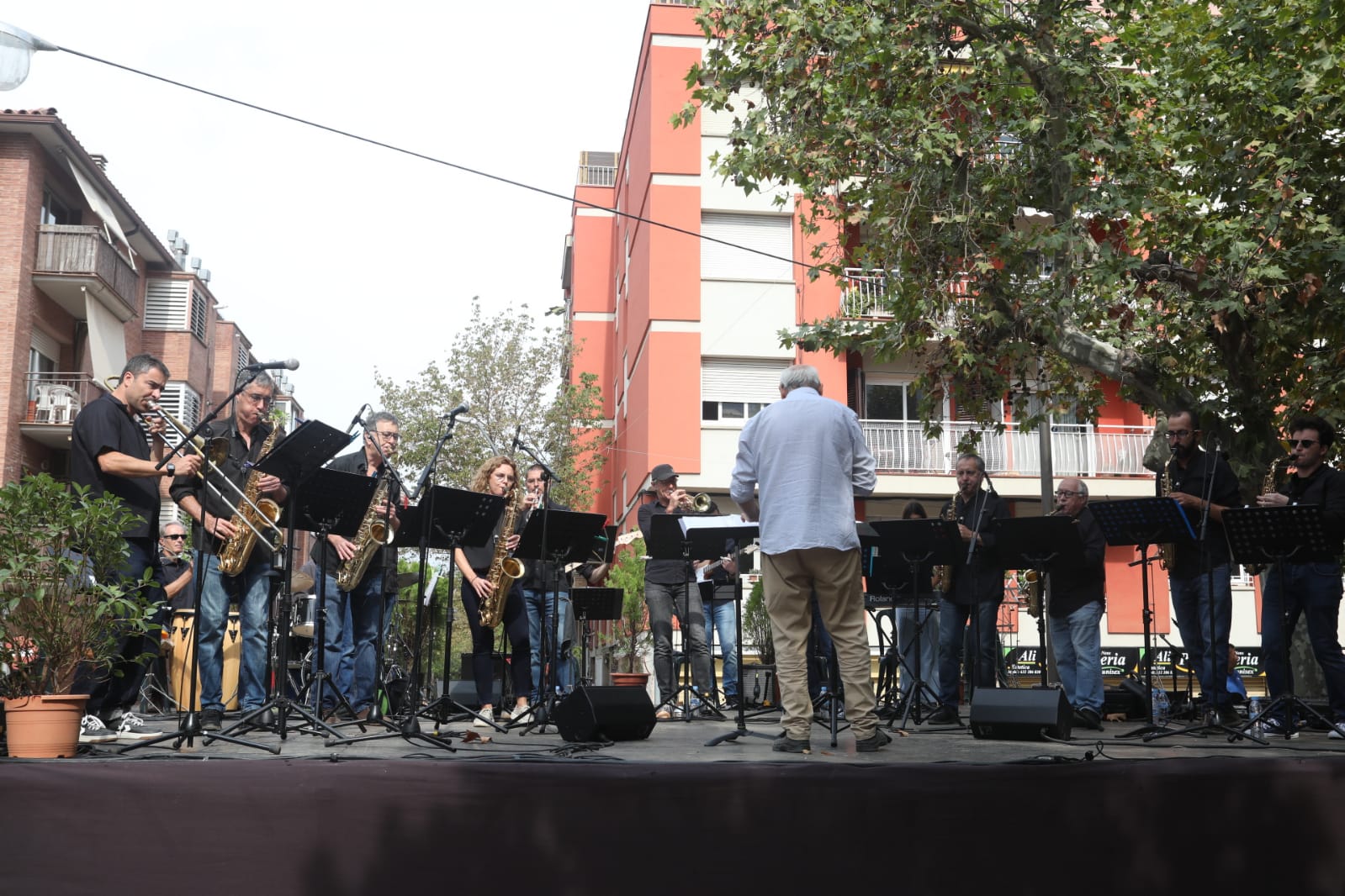 Concert de l'Aula Jazz Orquestra. FOTO: Jordi García