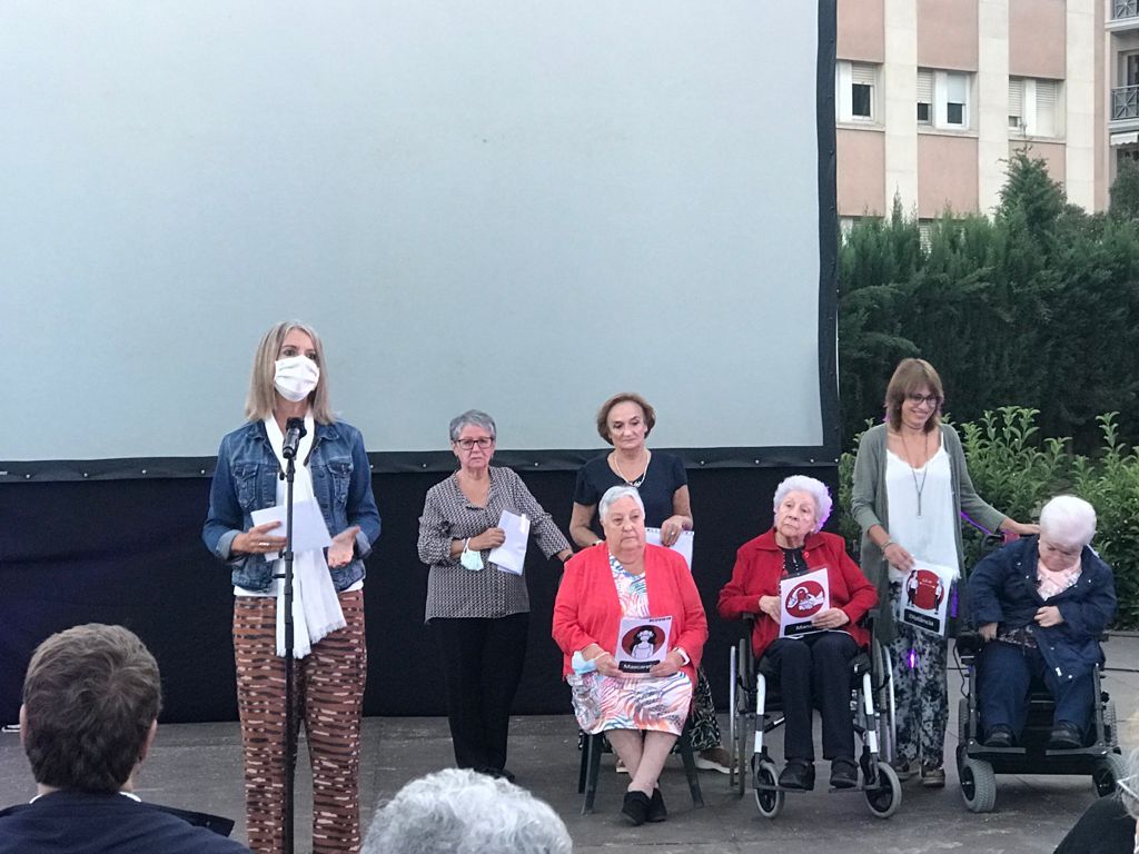 Pregó de la Festa Major del barri del Monestir-Sant Francesc. FOTO: Nielo Ballart