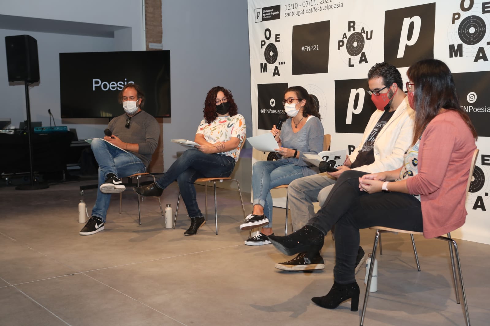 Presentació del Festival Nacional de Poesia FOTO: Localpres