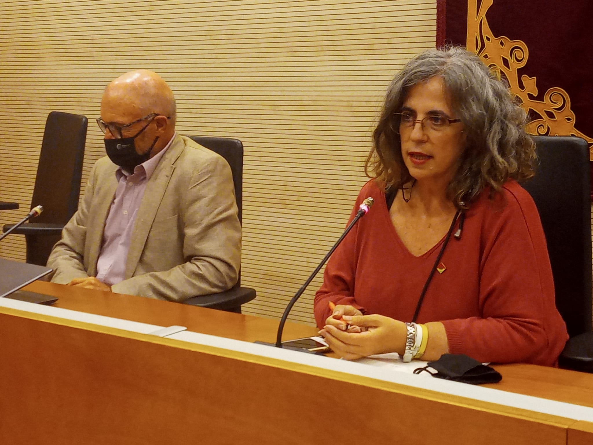 Lourdes Llorente és tinenta d'alcaldia de Transparència. FOTO: Localpres