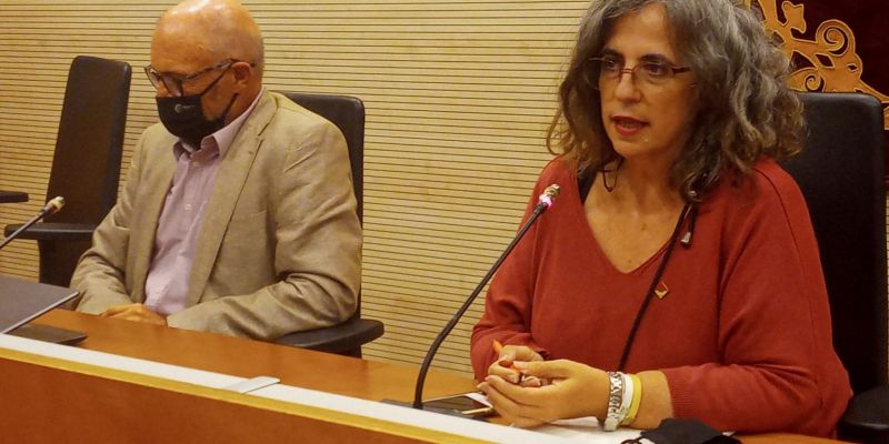 Lourdes Llorente és tinenta d'alcaldia de Transparència. FOTO: Localpres