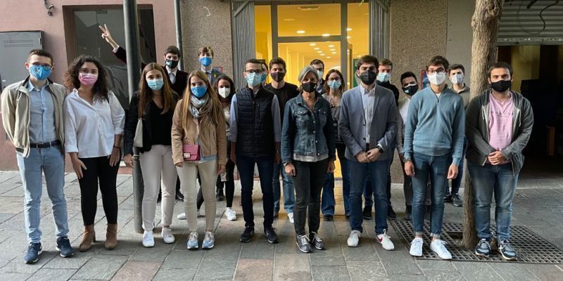 Joventut Nacionalista Sant Cugat. FOTO: Arxiu.