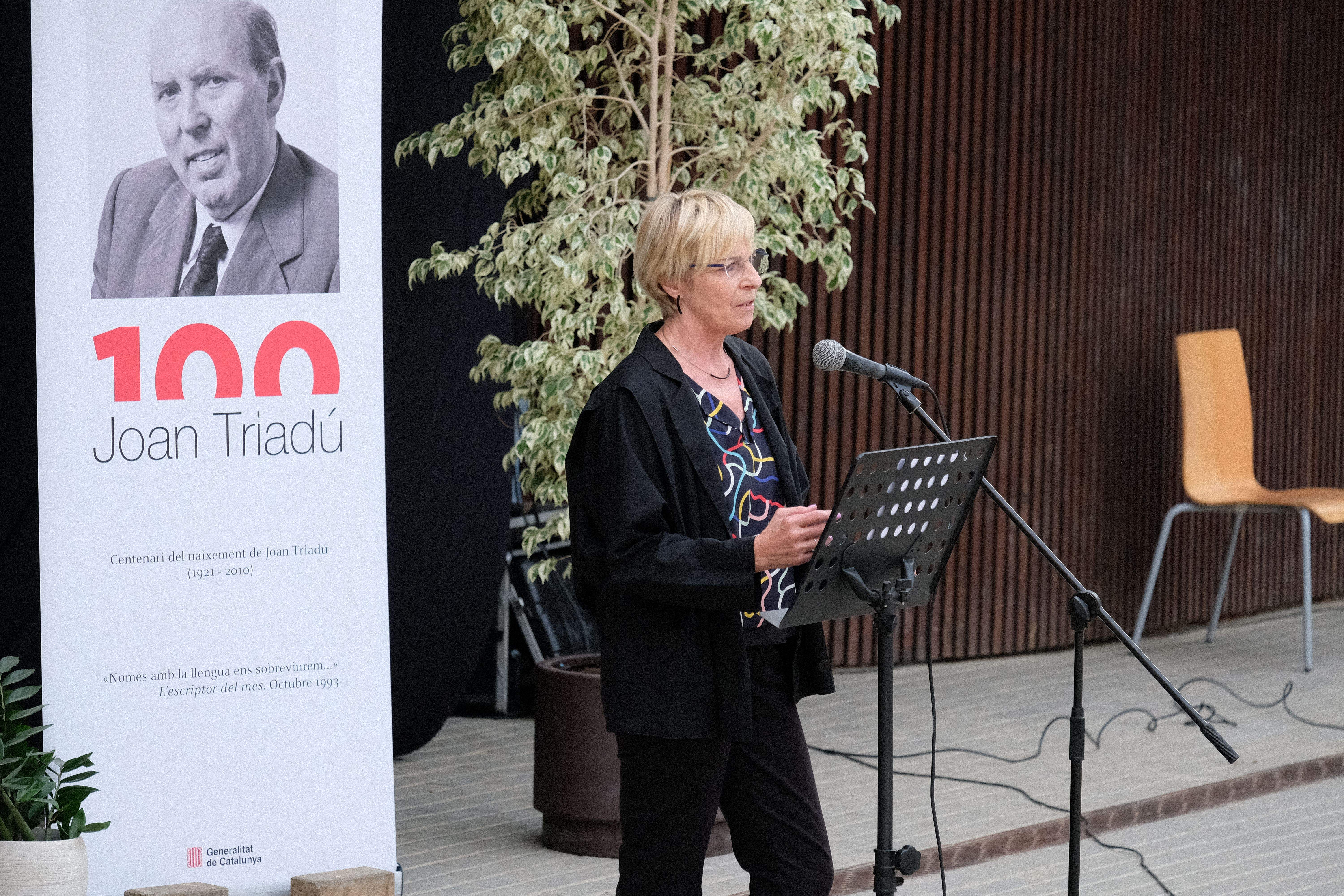 El Thau Sant Cugat ha celebrat el seu 25è aniversari amb un homenatge a Joan Triadú. FOTO: Ale Gómez