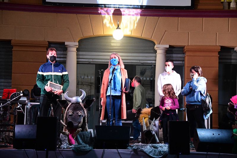 El pregó de la Festa Major de La Floresta. FOTO: Jordi García