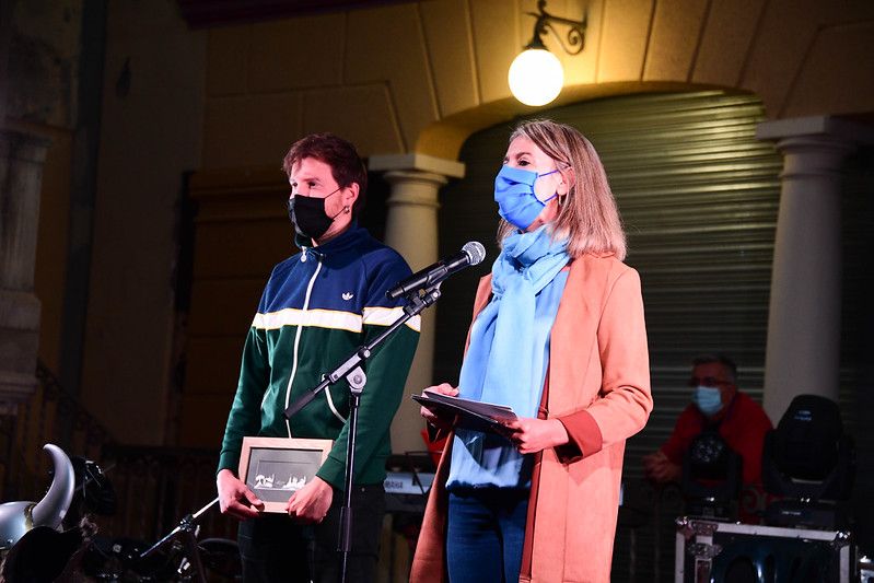 El pregó de la Festa Major de La Floresta. FOTO: Jordi García